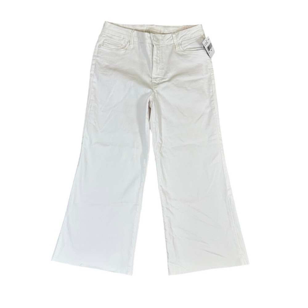 NWT Kut from the Kloth Optic White High Rise Wide Leg Jeans 8P KG1516PC5 NWT